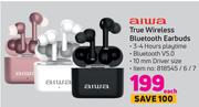 Aiwa True Wireless Bluetooth Earbuds-Each