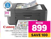 Canon Pixma TR4540 4 In 1 Ink Printer