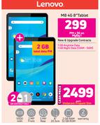 Lenovo M8 4G 8" Tablet-Each