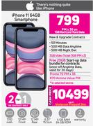 Apple iPhone 11 64GB Smartphone-Each