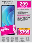 Huawei Nova Y70 Smartphone-Each