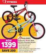 Raleigh Enduro 16" Or 20" Boys Or Girls Mountain Bicycle-Each