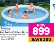 Bestway Fast Set Pool 3.05m x 76cm