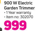 Trimtech 900W Electric Garden Trimmer