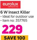Eurolux 6W Insect Killer