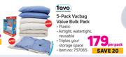 Tevo 5 Pack Vacbag Value Bulk Pack-Per Pack