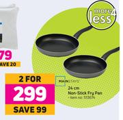 Mainstays 24cm Non Stick Fry Pan-For 2
