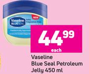 Vaseline Blue Seal Petroleum Jelly-450ml Each