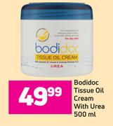 Bodidoc Tissue Oil Cream With Urea-500ml