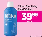Milton Sterilizing Fluid-500ml Each