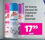 Air Scents Aerosol Air Freshener Assorted-200ml Each