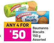Baumann's Biscuis Assorted-For 4 x 150g