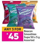 Beacon Smoothies Supa Assorted-For 3 x 50 x 5g