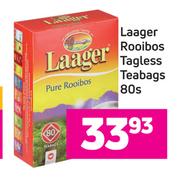 Laager Rooibos Tagless Teabags-80s