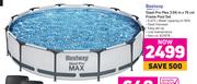 Bestway Steel Pro Max 3.66m x 76cm Frame Pool Set