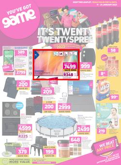 Game : It's Twenty Twentyspree (11 January - 24 January 2023), page 1