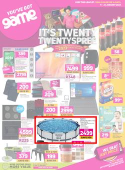 Game : It's Twenty Twentyspree (11 January - 24 January 2023), page 1