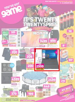 Game : It's Twenty Twentyspree (11 January - 24 January 2023), page 1