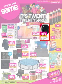 Game : It's Twenty Twentyspree (11 January - 24 January 2023), page 1