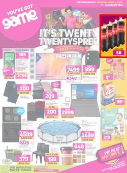 Game : It's Twenty Twentyspree (11 January - 24 January 2023), page 1