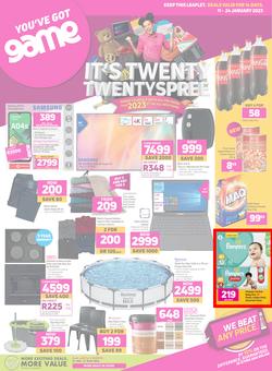 Game : It's Twenty Twentyspree (11 January - 24 January 2023), page 1