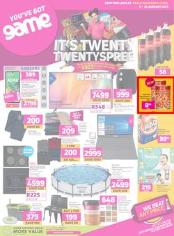 Game : It's Twenty Twentyspree (11 January - 24 January 2023), page 1