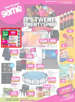 Game : It's Twenty Twentyspree (11 January - 24 January 2023), page 1