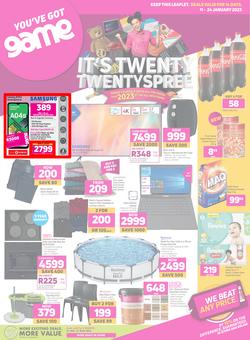 Game : It's Twenty Twentyspree (11 January - 24 January 2023), page 1