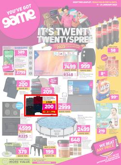 Game : It's Twenty Twentyspree (11 January - 24 January 2023), page 1