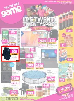 Game : It's Twenty Twentyspree (11 January - 24 January 2023), page 1