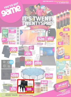 Game : It's Twenty Twentyspree (11 January - 24 January 2023), page 1