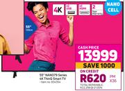 LG 55" (139cm) NANO79 Series 4K ThinQ Smart TV