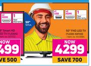 Telefunken 50" (127cm) FHD LED TV TLEDD-50FHD