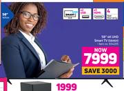 Hisense 58" (147cm) 4K UHD Smart TV 58A6H