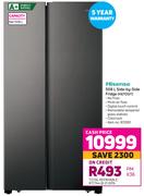 Hisense 508L Side By Side Fridge H670SIT