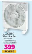 Logik 30cm Box Fan