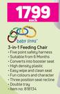 Baby Links 3-In-1 Feeding Chair
