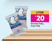 Bennets Baby Soap-For Any 2 x 100g