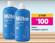Milton Antiseptic Liquid-For Any 2 x 1Ltr