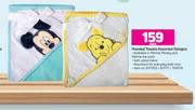 Hooded Towels (Assorted Designs)-Each