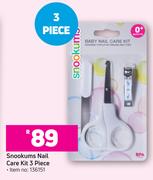 Snookums Nail Care Kit (3 Piece)