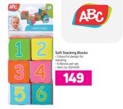 ABC Soft Stacking Blocks
