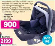 Safeway Orbit Infant Seat Birth To 13kg-Each
