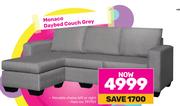 Monaco Daybed Couch Grey