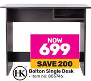 HK Bolton Single Desk