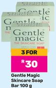 Gentle Magic Skincare Soap Bar-For 3 x 100g