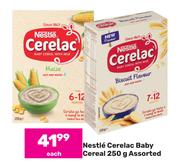  Nestle Cerelac Baby Cereal Assorted-250g Each