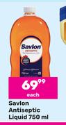 Savlon Antiseptic Liquid-750ml Each