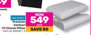 Memre Premium Contour Or Classic Pillow-Each