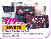 3 Piece Comforter Set-Per Set